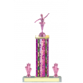 Trophies - #Cheerleading Pink E Style Trophy